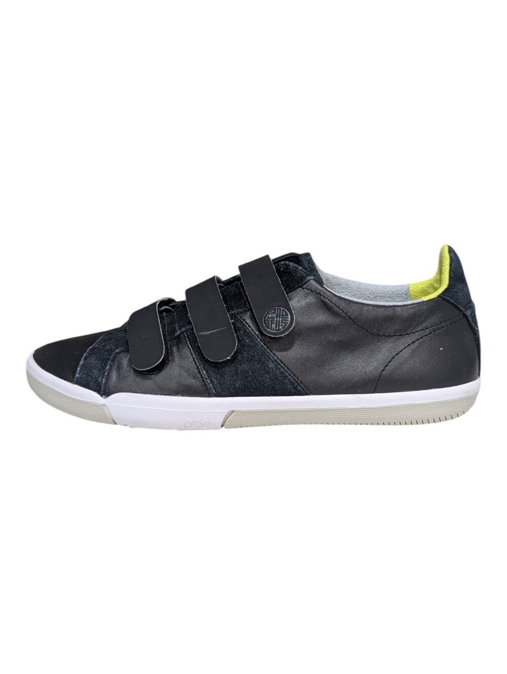 Plae Larkin Black Sneaker Men's 9 Women's 10.5 42 EU Walking Shoes Comfortable